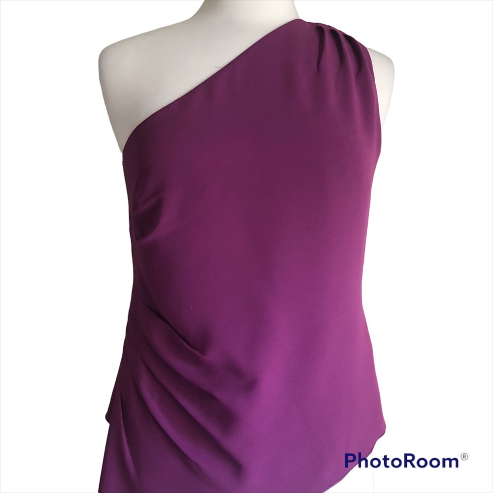 WHBM One Shoulder Blouse
